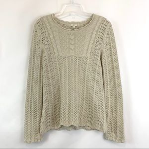 J.Jill Rabbit Hair Blended Knit Sweater